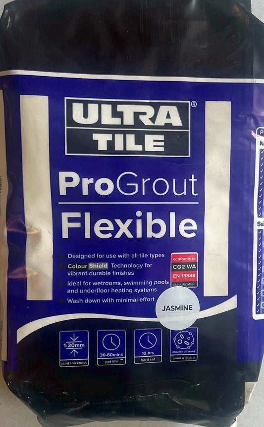 Ultra Tile Pro Grout Flexible Jasmine