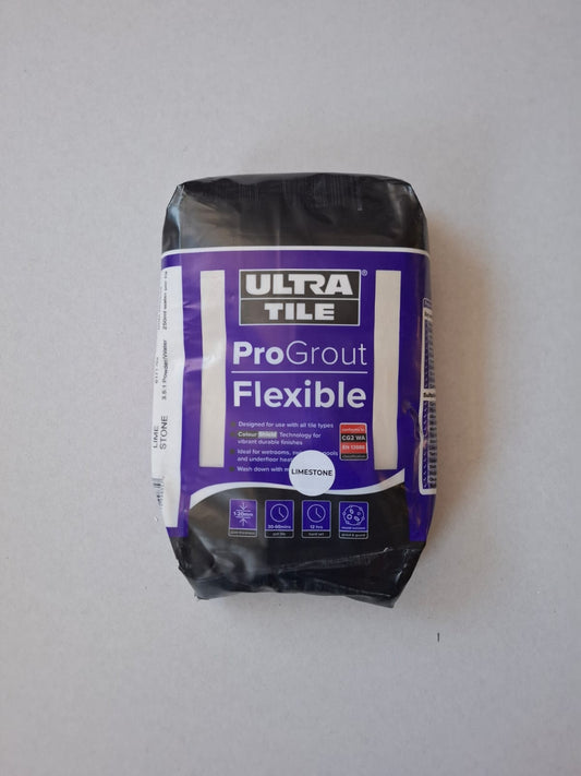 Ultra Tile Pro Grout Flexible Limestone