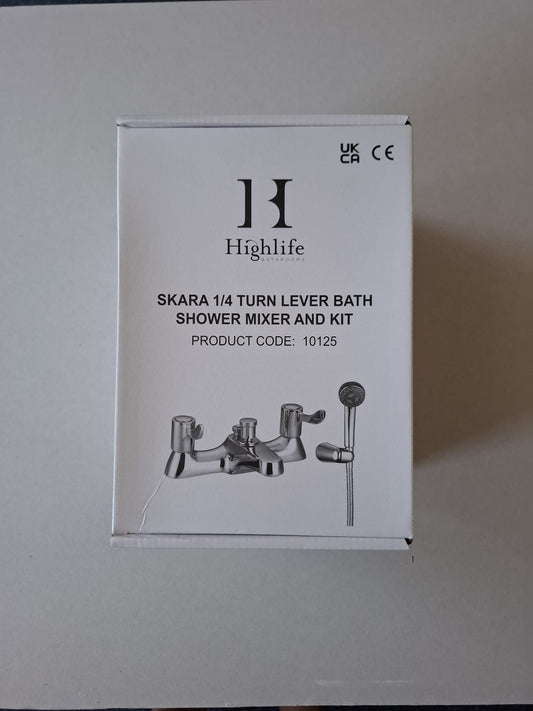 High Life Skara 1/4 Turn Lever Bath/Shower Mixer